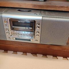 CD/MDデッキ　SHARP　MD-F230