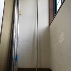 ステンレスパイプ　長さ190cm 直径32mm 未使用美品　手摺...
