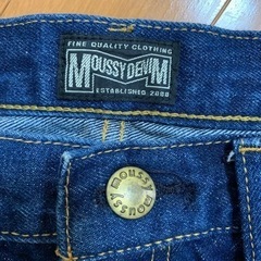 新品未使用　moussy デニムスカートの画像