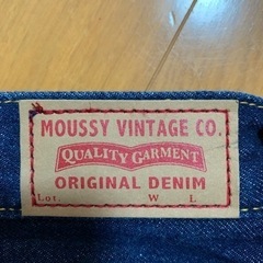 新品未使用　moussy デニムスカートの画像