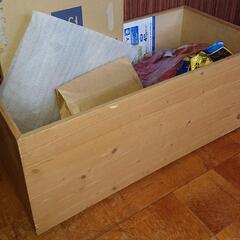受付終了 程度並 屋内用木製コンテナ ストッカー