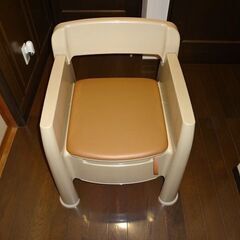 【中古】　ポータブルトイレ　（取りに来て頂ける方限定）の画像