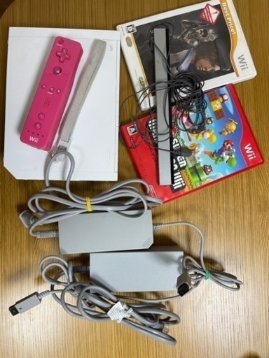 レトロゲームセット。ジャンク（ケーブル、部品など足りない為）