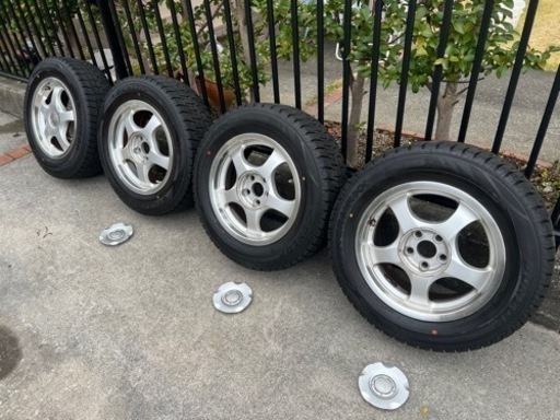 (VW)ﾀﾞﾝﾛｯﾌﾟWINTERMAX WIN02(4120) 195/65R15 アルミホイール