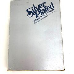 【レガストック川崎本店】silver plated 写真立て フォトフレームの画像