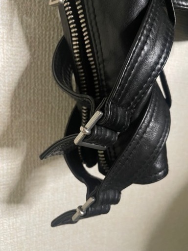 【美品】バルマン　メンズレザージャケット　ラムレザー