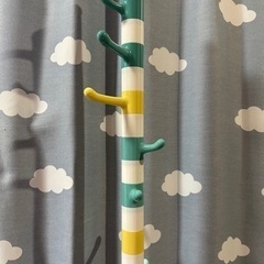 （決まりました）ポールハンガー　バッグ掛け　IKEAの画像