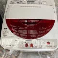 【値下げ】シャープ　洗濯機　5.5kg 2011年製の画像