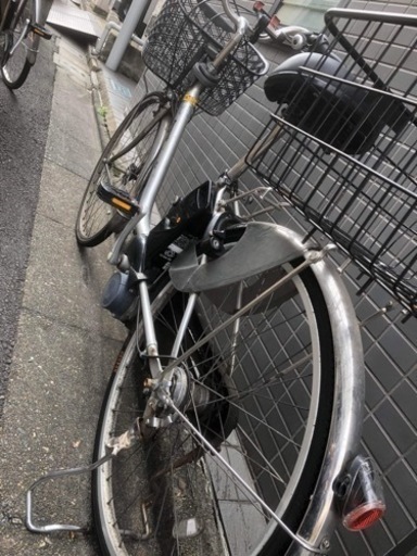 パナソニック電動アシスト自転車 26インチ 充電器付 