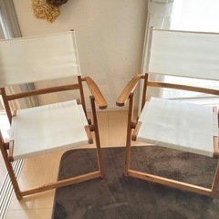 木製折りたたみローチェア