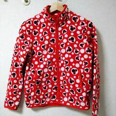 ミッキーのフリース150の画像
