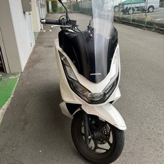 pcx jk05 タダノマフラー、シールドとおまけ