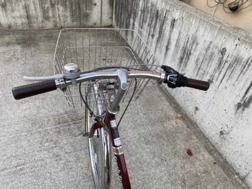 マルイシ Fresh Town 6段変速 27インチ 自転車 中古
