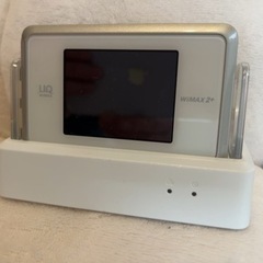 〈商談中〉ポケットWi-Fi　クレードル　WiMAX 2+　WX...