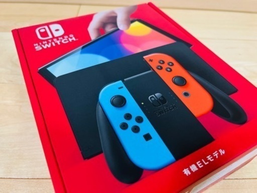 【新品】Nintendo Switch（有機ELモデル）ネオンブルー/(R) ネオンレッド