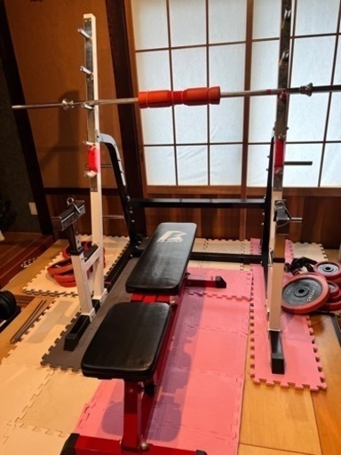 ハーフラック＋インクラインベンチ