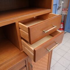 ACME FURNITURE(アクメファニチャー)のBROOKS(ブルックス)キッチンボードです。ヴィンテージテイストの食器棚はブルックリンスタイルや北欧スタイルなどにおススメです！CK416の画像