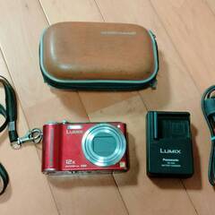 パナソニック Panasonic DMC-TZ7 レッド 25m...