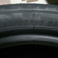 ブリヂストン　4本セット　ほぼ新品　16インチ 185/55R1...