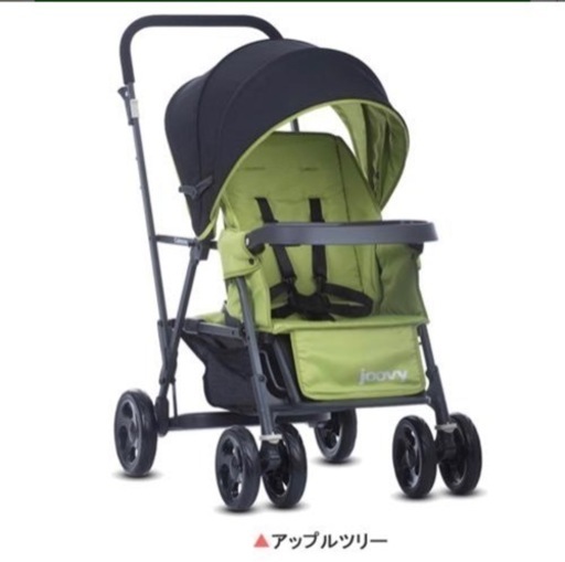 二人乗りベビーカー✨ジュービー カブース グラファイト