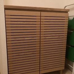 美品★木製の靴箱