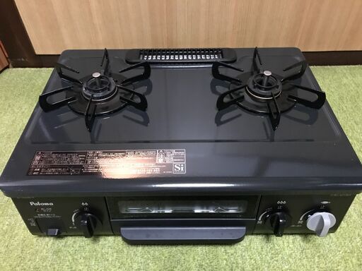 パロマ ガスコンロ　Paloma IC-N30B-R 右強火　 魚焼きグリル付き　プロパンガス用