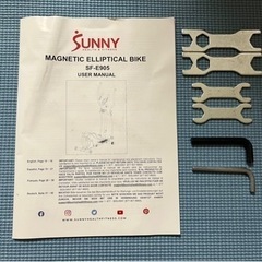サニーヘルス＆フィットネス エリプティカルマシンの画像