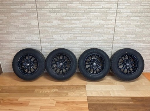 スタッドレスタイヤ195-65-R15ホイルセット　グッドイヤー　アイスナビ6