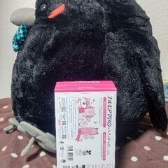 🐦巨大な烏のぬいぐるみ🐣の画像