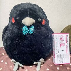 🐦巨大な烏のぬいぐるみ🐣の画像