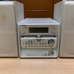2005年製Victorの人気のダブルMDとCD再生コンポ。