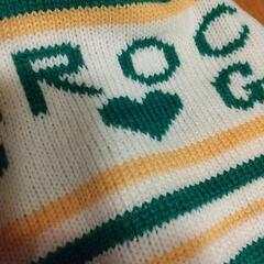 ニット帽新品の画像