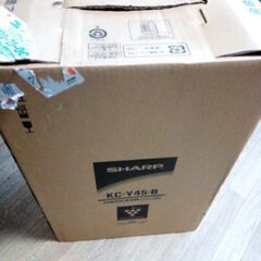 新古品　SHARP KC-Y45　空気清浄機 シャープ [プラズマクラスターイオン搭載 加湿空気清浄機（加湿・空清13畳まで 空清21畳まで）の画像