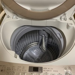 2017年　シャープ　7キロ　洗濯機の画像