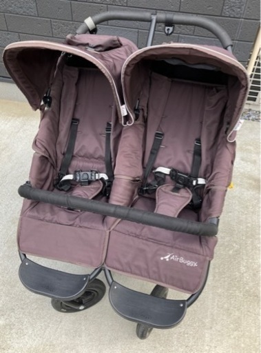 エアバギー　ココダブル　双子用　ベビーカー