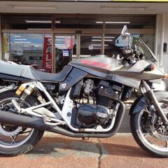 NO.4560　ＧＳＸ４００Ｓカタナ　水冷４サイクル１６バルブ４気筒４００ｃｃ　オーリンズサス付き　ガンメタリック　 ☆彡の画像