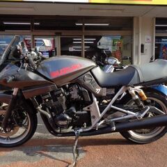 NO.4560　ＧＳＸ４００Ｓカタナ　水冷４サイクル１６バルブ４気筒４００ｃｃ　オーリンズサス付き　ガンメタリック　 ☆彡の画像