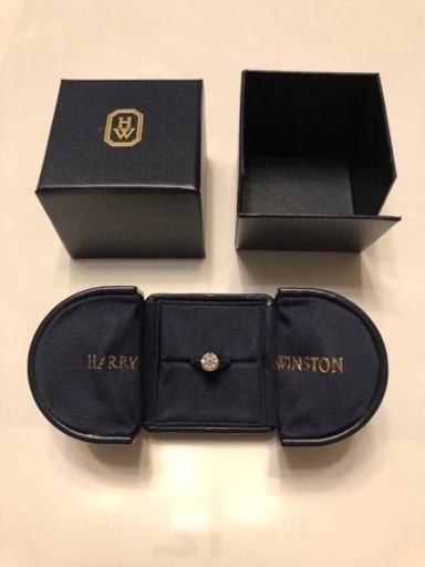 ハリーウィンストン　エンゲージリング 1.29ct