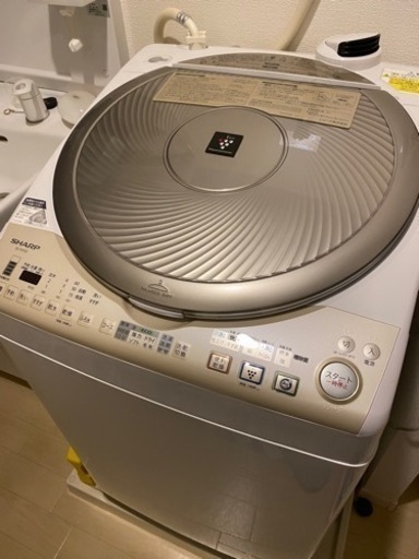 洗濯機  9kg, 47L (sharp)
