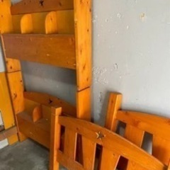 2段ベットの画像