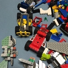 LEGO青いバケツ＋LEGO色々の画像