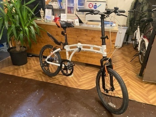 【折りたたみ自転車】ドッペルギャンガー215 白