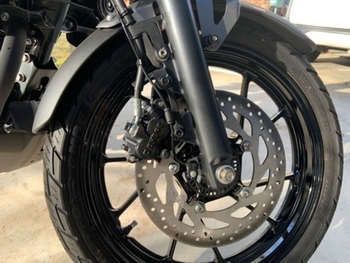 ほぼ新車 ヤマハ　FZX150 （走行1度　108Km）自賠責2年弱付き