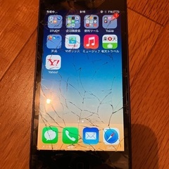大幅値下げ！破損あり）iPhone5　16GB 650円の画像