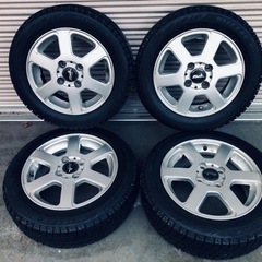 冬タイヤ　ホンダ本田ビート用アルミ付きスタッドレス　1台分