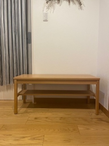 無印　MUJIオーク材を使用したダイニングベンチ