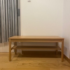 無印 MUJIオーク材を使用したダイニングベンチ