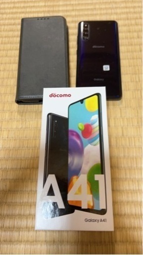 早い者勝ち❤️Galaxy A41 ブラック 64 GB docomo ＋ケース付き