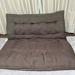 ニトリ　ローソファ　座椅子　破れあり
