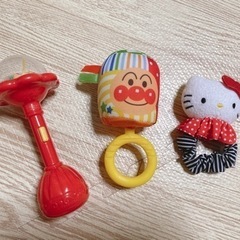 赤ちゃんガラガラおもちゃ3点セット